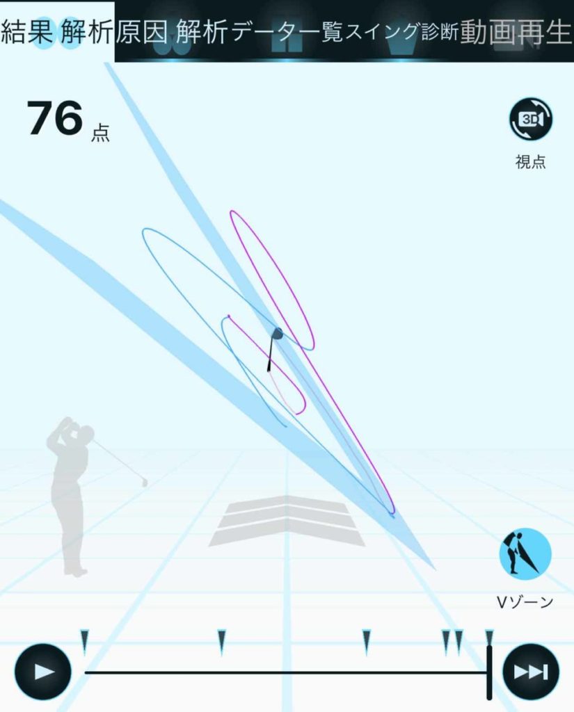 m-tracerシャフトクロス