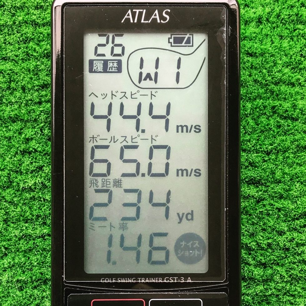 ローグドライバー 初速