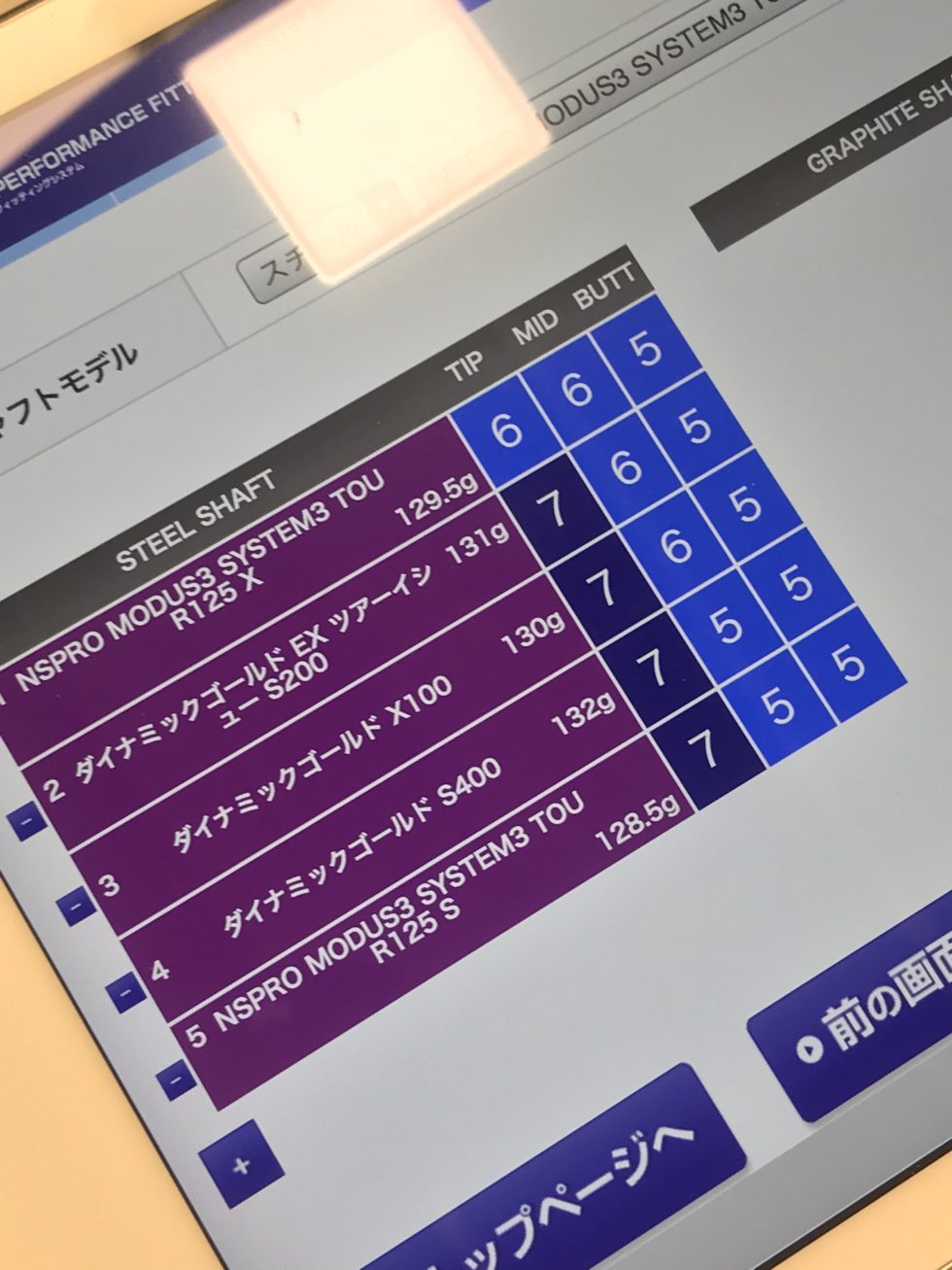 ミズノクラブフィッティング